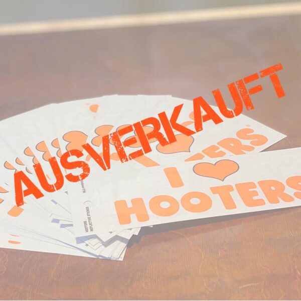 Hooters Aufkleber